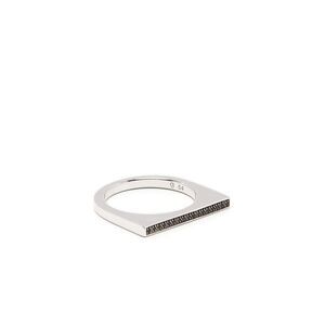 Tom Wood Women Sleek Ring Top Black Spinel